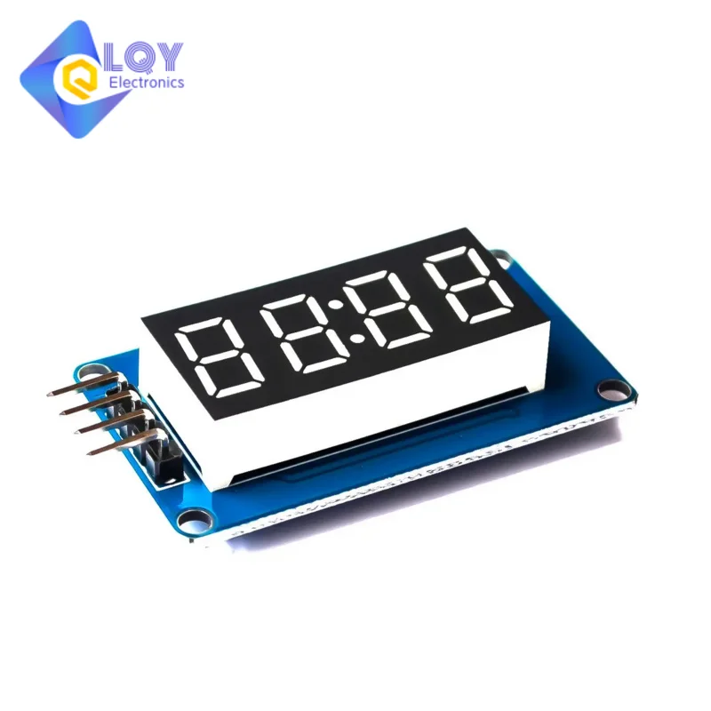 TM1637 LED Display Module For Arduino 7 Segment 4 Bits 0.36 Inch Clock RED Anode Digital Tube Four Serial Driver Board Pack