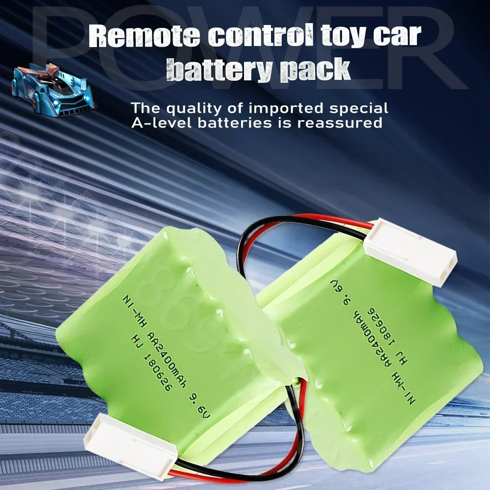 9.6V Rechargeable Battery Pack For Rc toy Car Tanks Trains Robot Boat Gun Lighting Securty Faclities AA 2400mah NiMH Battery