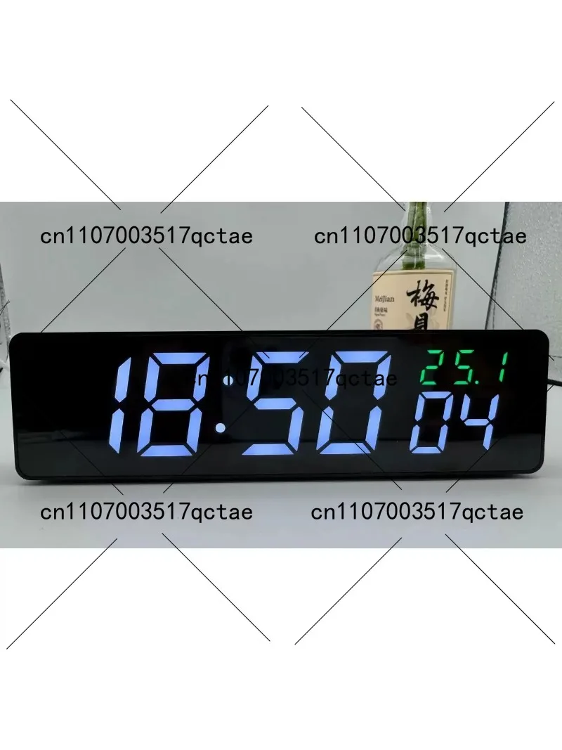 High Precision WiFi Network Clock Atomic Time with Millisecond Display Holiday Alarm Clock OTA Update