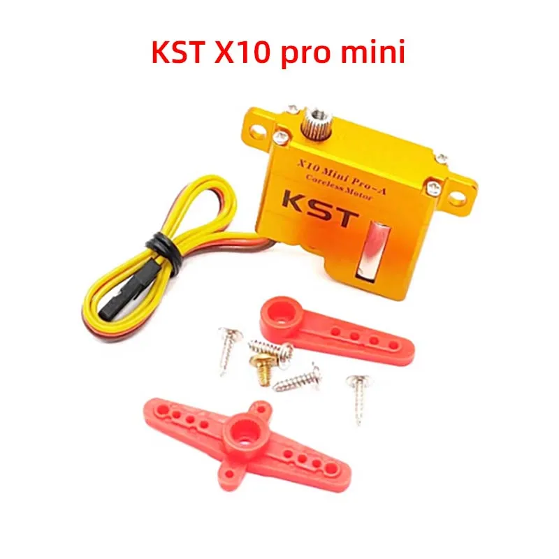 KST X10 pro mini A B Mini Metal Digital high-pressure High-speed high-Torque 8KG glider rudder