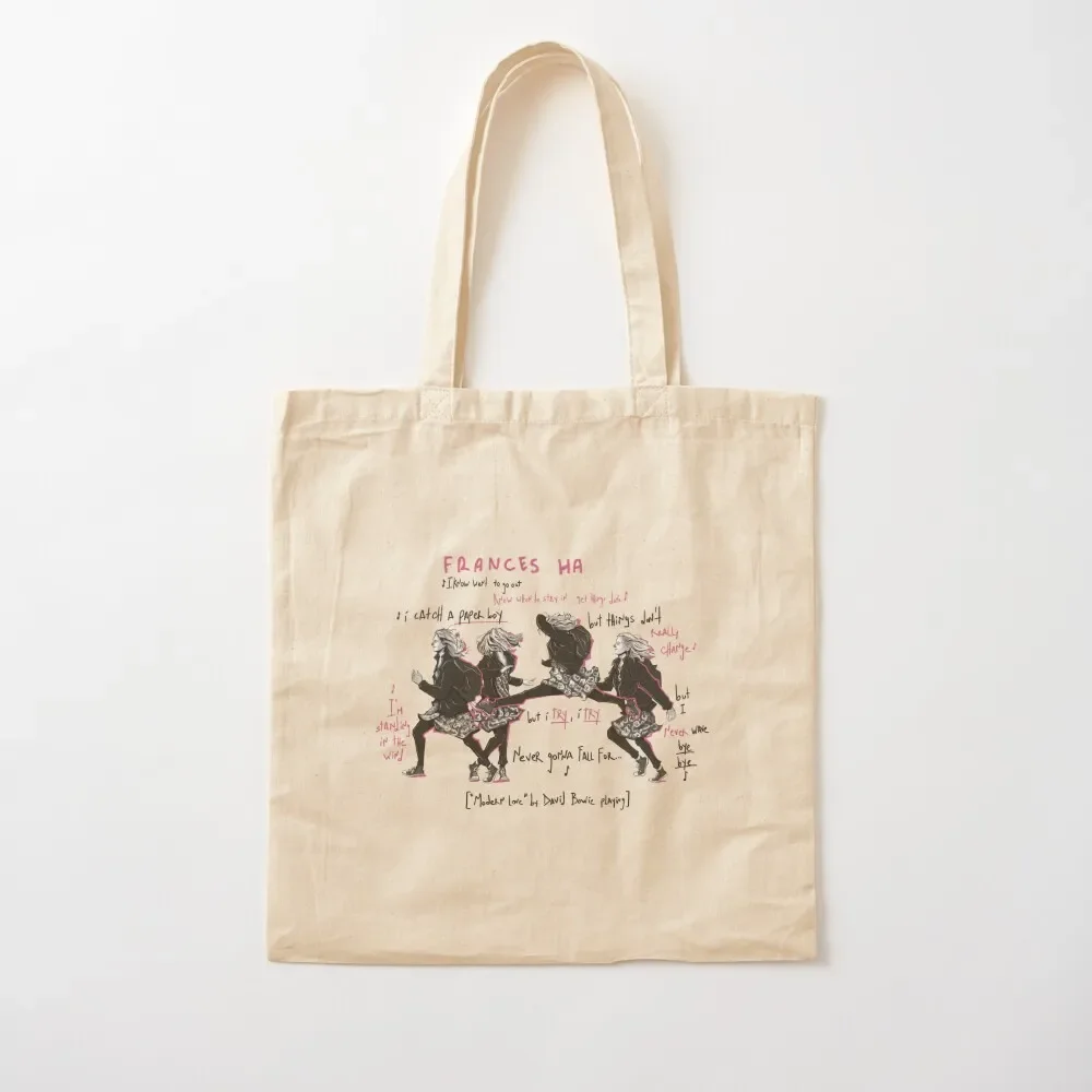 

Frances Ha Tote Bag reusable grocery bags shopper bags Portable shopping bag Cloth bag