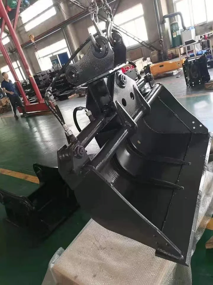 دلو الطين دلو الميل الهيدروليكي لدلو تنظيف الحفارة الصغيرة 1-4 طن تستخدم للمزارع