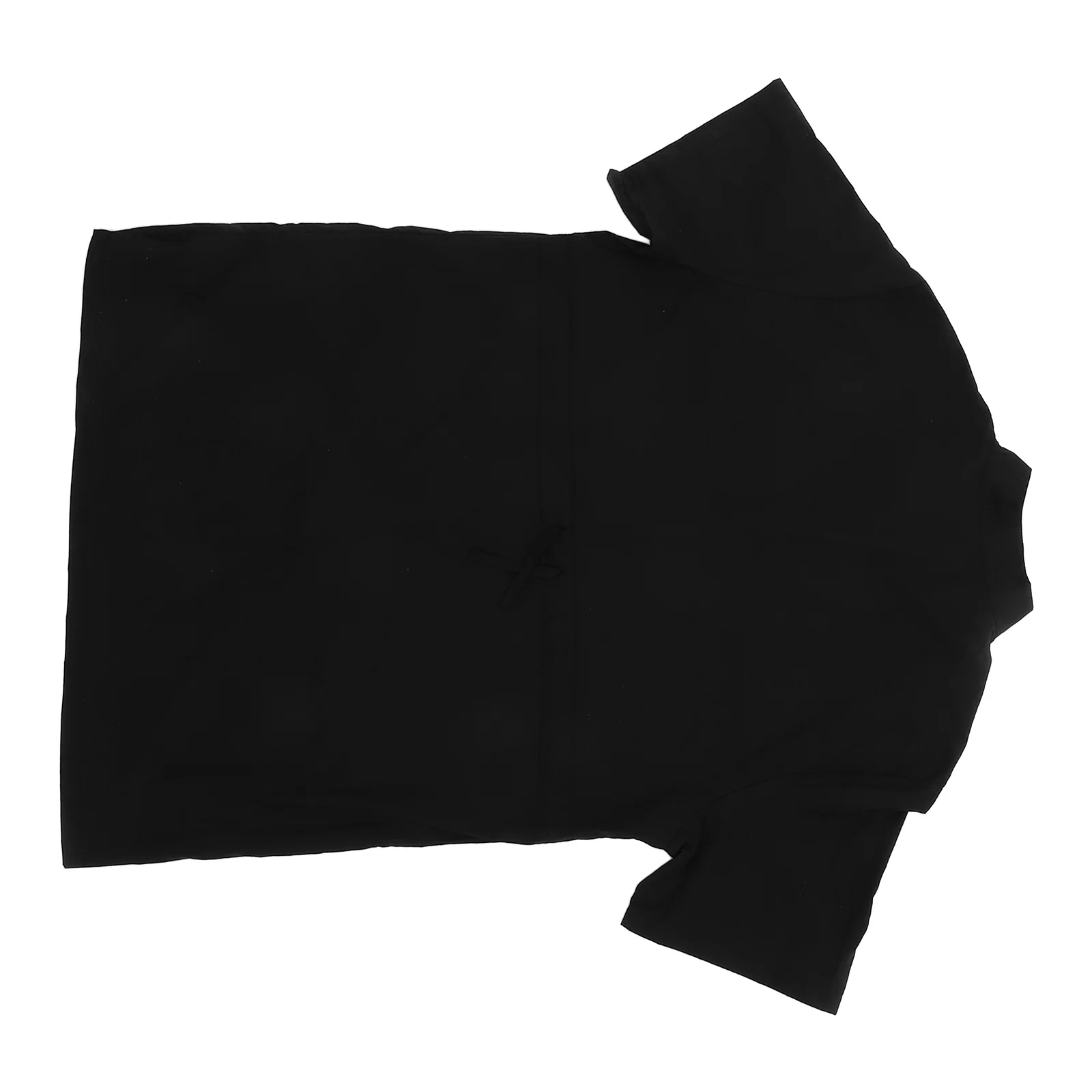 

Pet Grooming Escort Black Coat Smock Xxl Work Scissors Smocks Full Zipper Robe Plus Size for Women Nylon