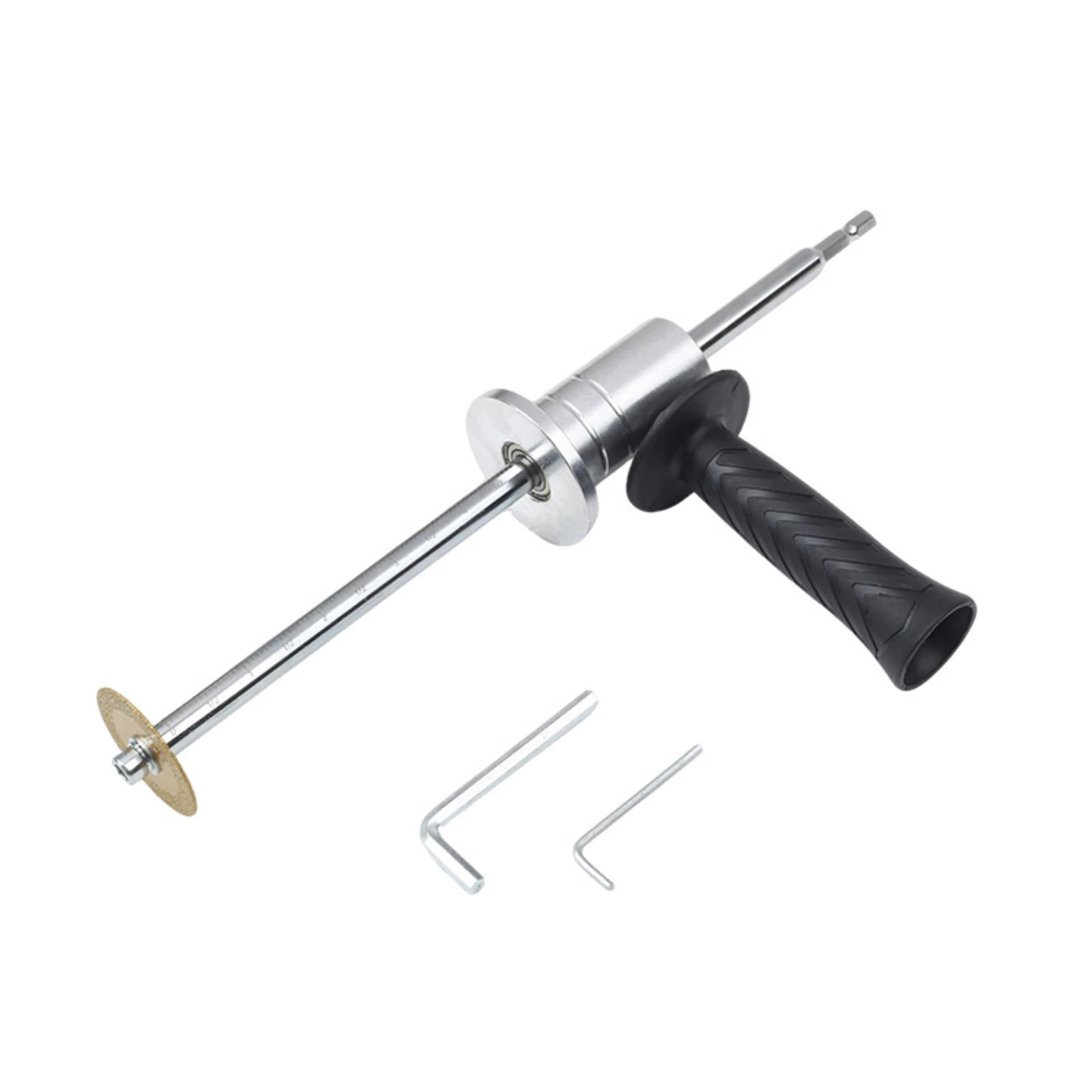 PVC Pipe Cutter Textured Handle Pipe Cutting Tool Construction Gear Included Wrenches Clean Cuts for Conduit Work view 6