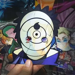3D Motion Stickers Anime NARUTO Uchiha Obito Waterpoof Stickers for Wall,Laptop, Car, Refrigerator, Suitcase Etc. Creative Gifts