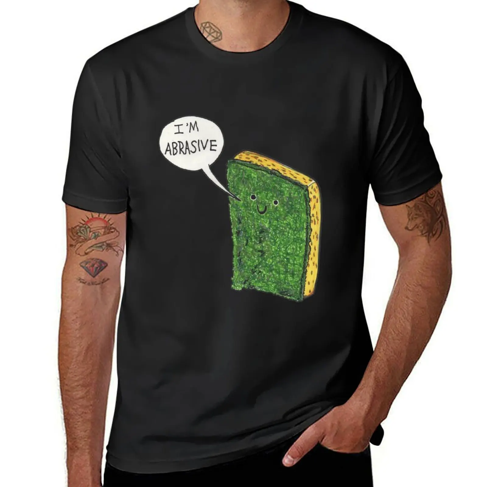 

Abrasive and Absorbent. T-Shirt sweat anime essential t shirt black t shirts for men