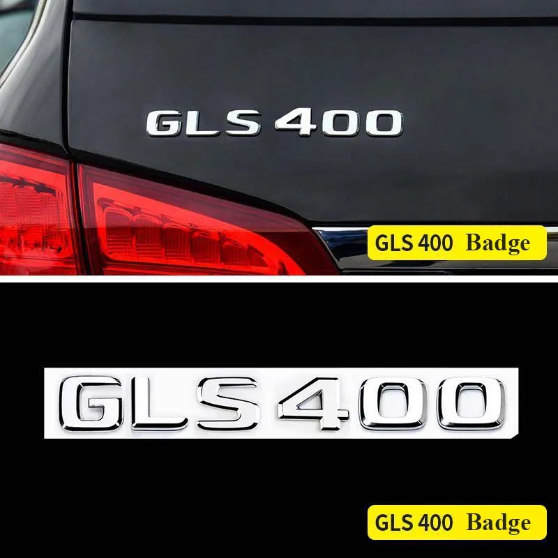 3D Auto Staart Nummer Letters Sticker Emblem Compatibel met S300L S320L