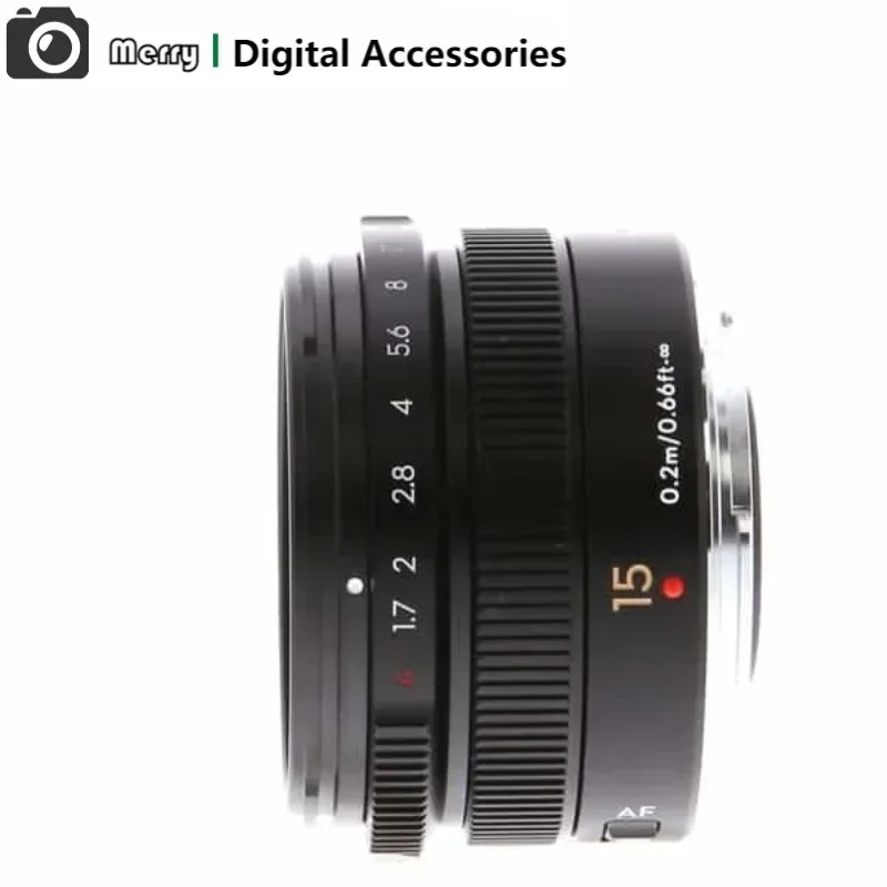 New  Genuine For DJI 15mm F1.7 M4/3 Mount Lens For Panasonic GF6 GF7 GF8 GF9 GF10 GX85 G85 For OlympusEM10 EM5 EP5 EP3 EPL5 EPM2