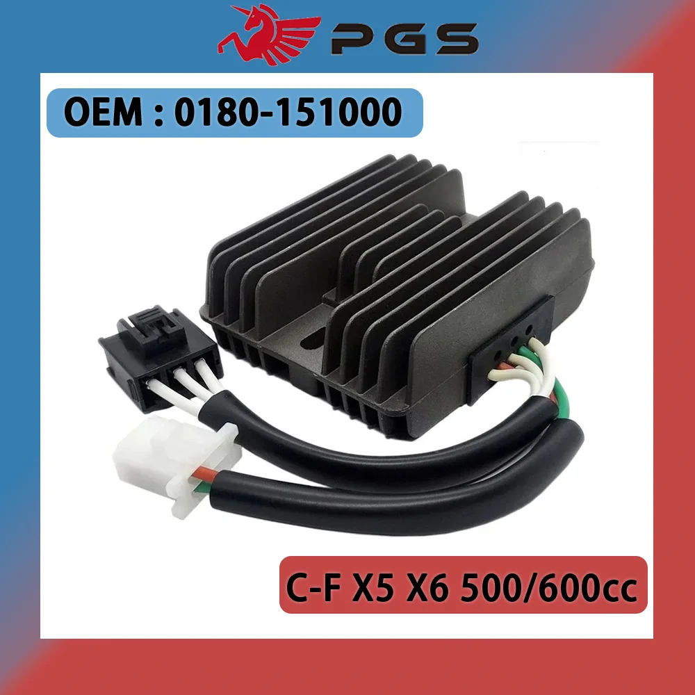 PGS Voltage Regulator Rectifier For CF MOTO CF188 CF500 500 CF500 500CC UTV ATV GO KART 12V 0180-151000 CF188-151000