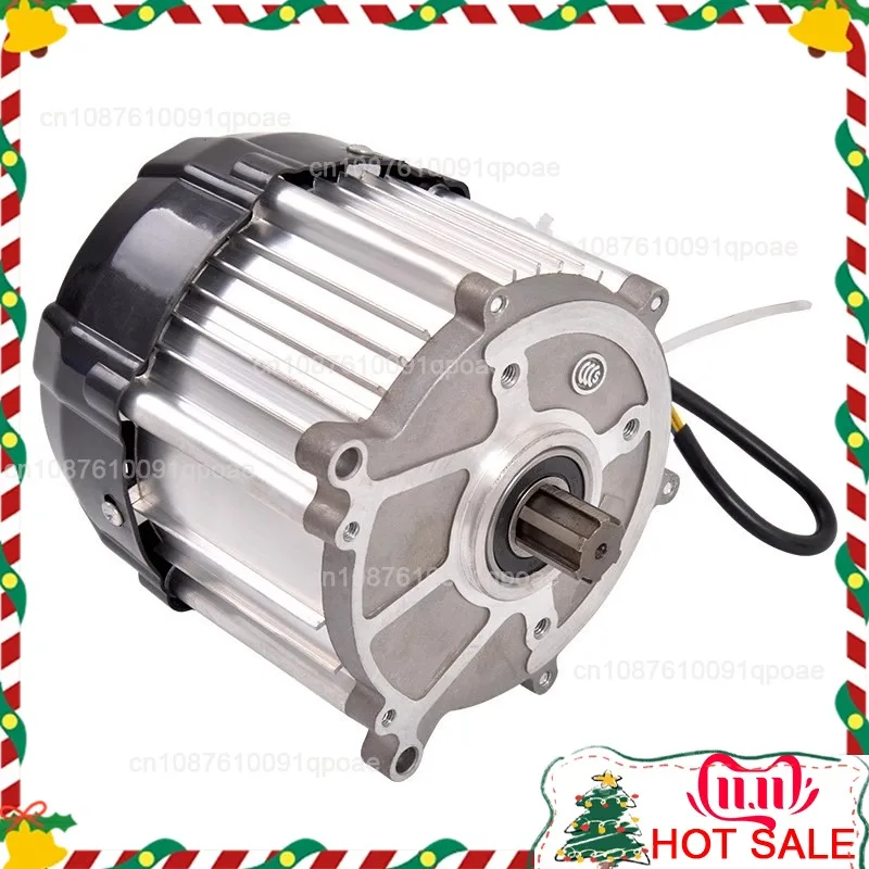 24v 36v 48v 60v 72v 800w DC Brushless Motor 6-tooth 120 Differential Motor Marine Voltage Motor Electric Vehicle Accessories