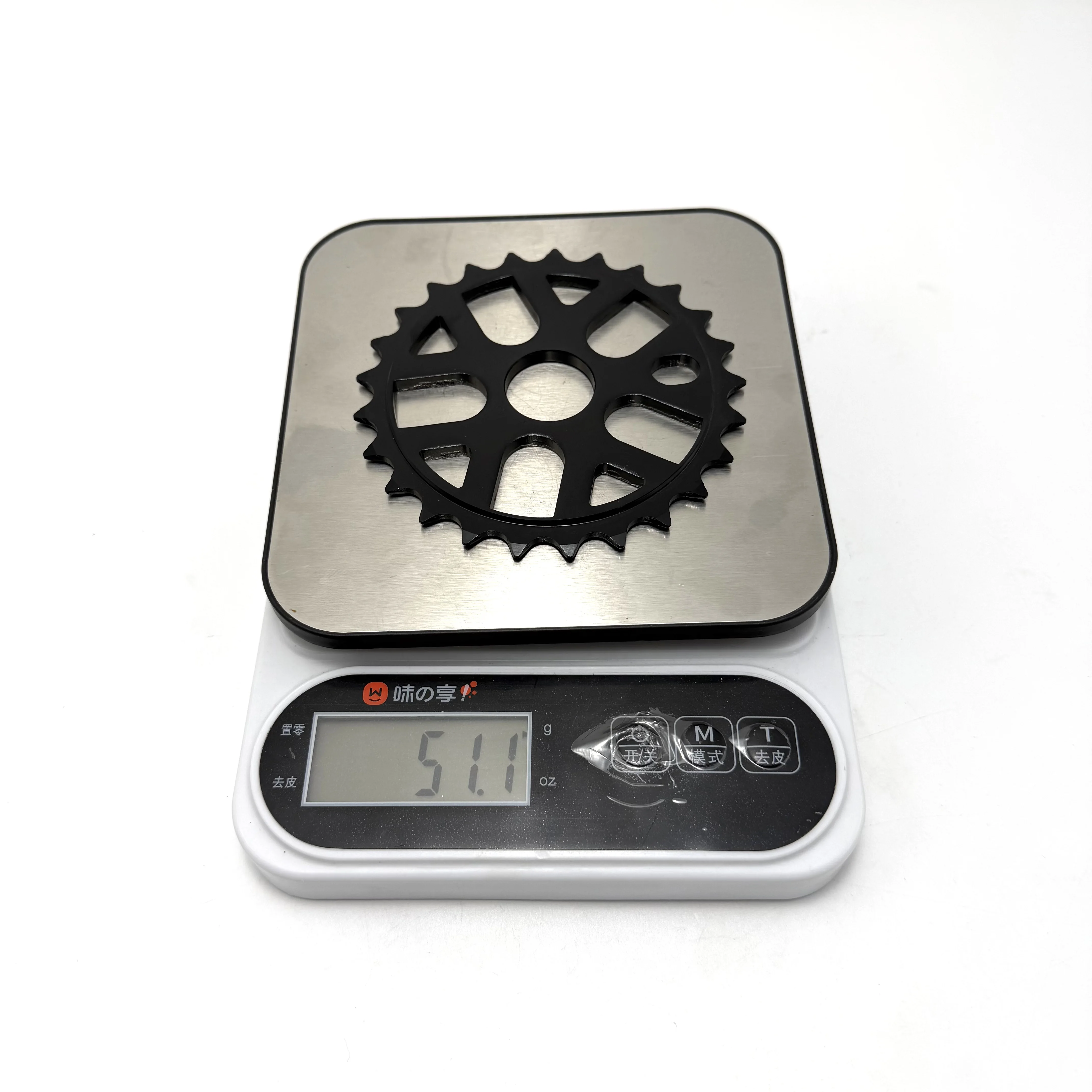 

25T BMX Chainring Aluminum Alloy Lightweight Durable MTB Bicycle Sprocket In-Line Bicycle Parts Chainwheel BMX Accessories