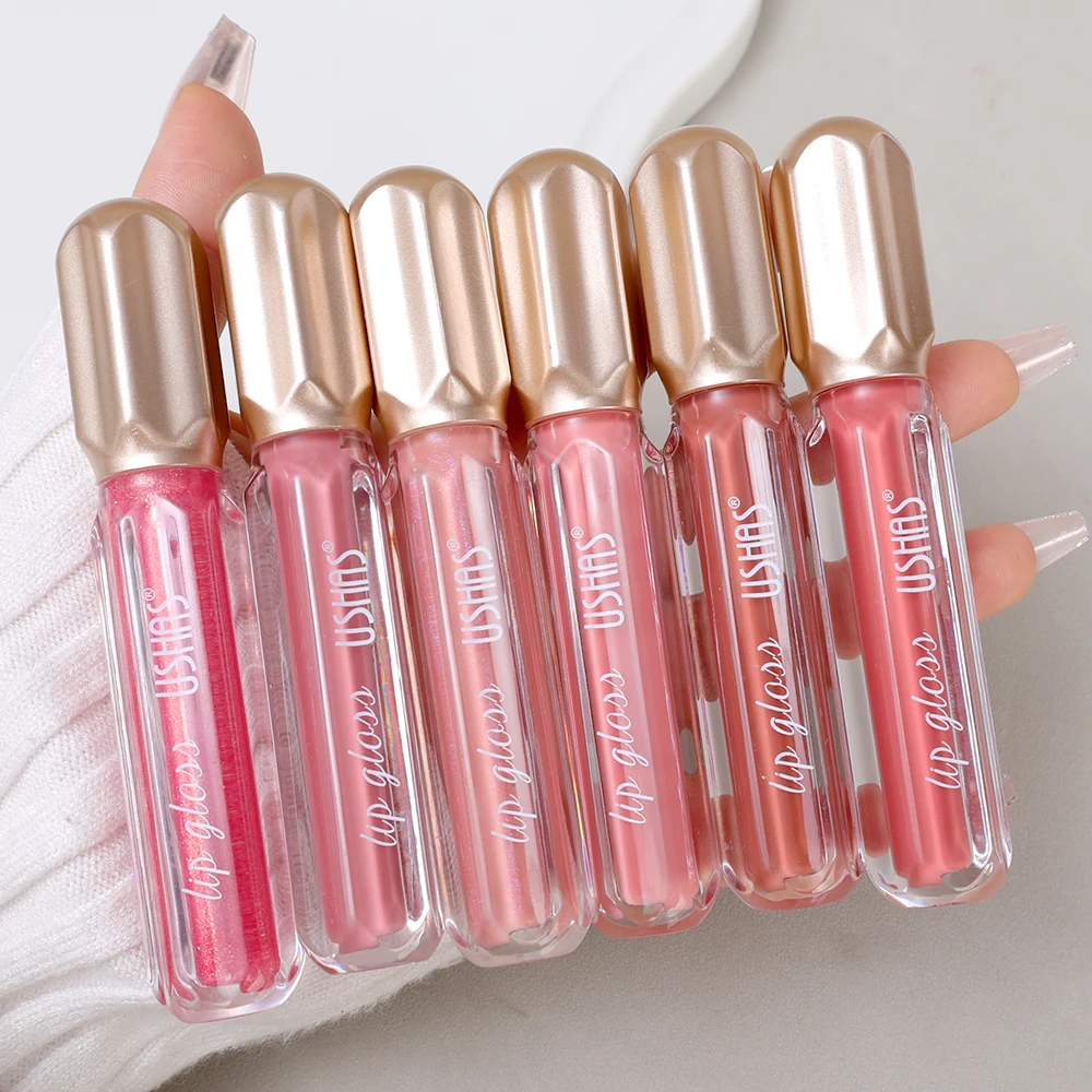 Mirror Pearl Lip Gloss Długotrwały nawilżający nieprzywierający kubek Redukcja drobnych linii Olejek do ust Głęboko odżywiający Pielęgnacja ust Kosmetyki do makijażu