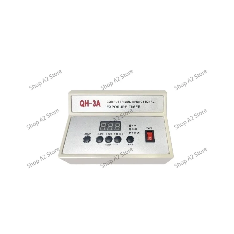 QH-3A Darkroom Digital Electronic Exposure Timer Photo Developing Timing Device 220V