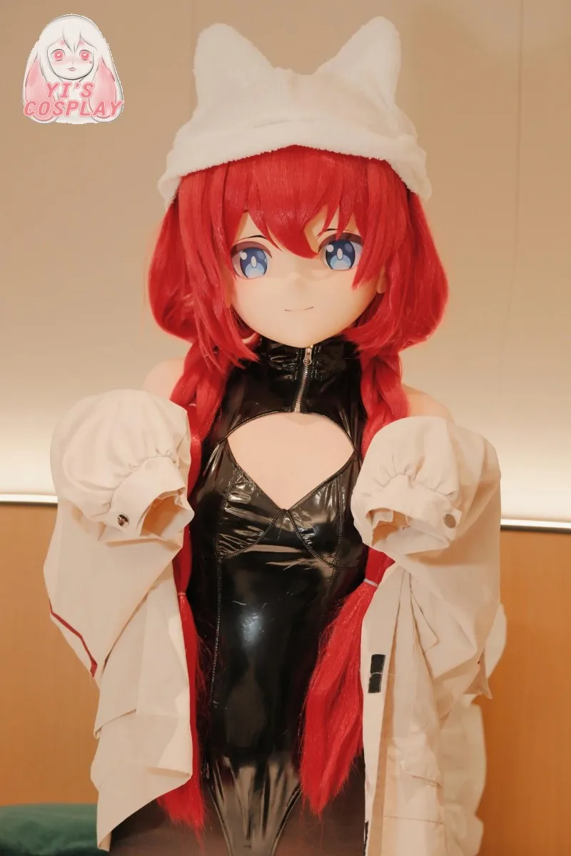 

Kigurumi Head Yis cosplay Custom Furry head OC Cosplay Kemono Fursuit Handmade Headsets Beast Customized Fursuit Kemono Head