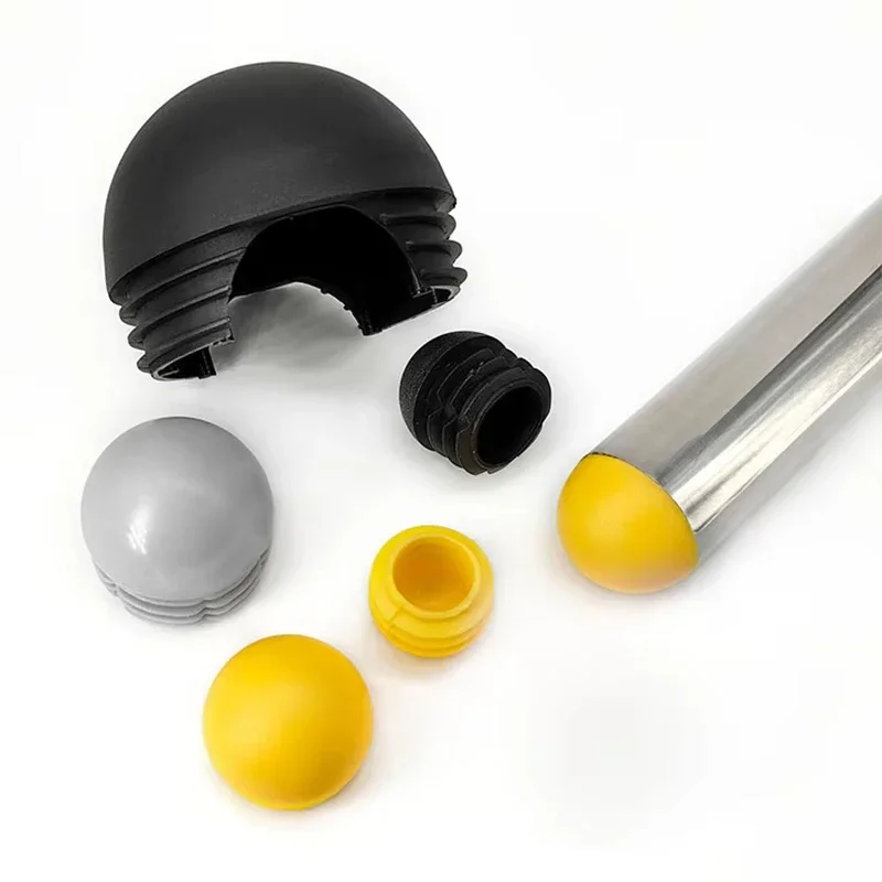 Furniture Table Foot Tip Chairs Legs Pad Protector Cover Half Round Screw Caps Pipe Plug Lid Tube Hole Protection End Cap image 3