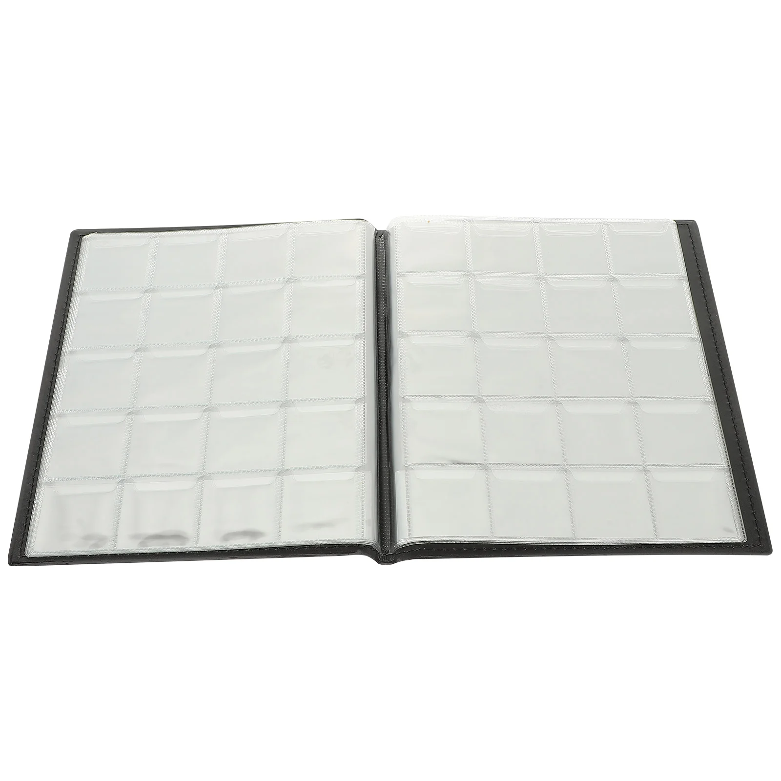 Coin Collection Book In-line (Black) Coins for Albums Picture Books Skin Organizing