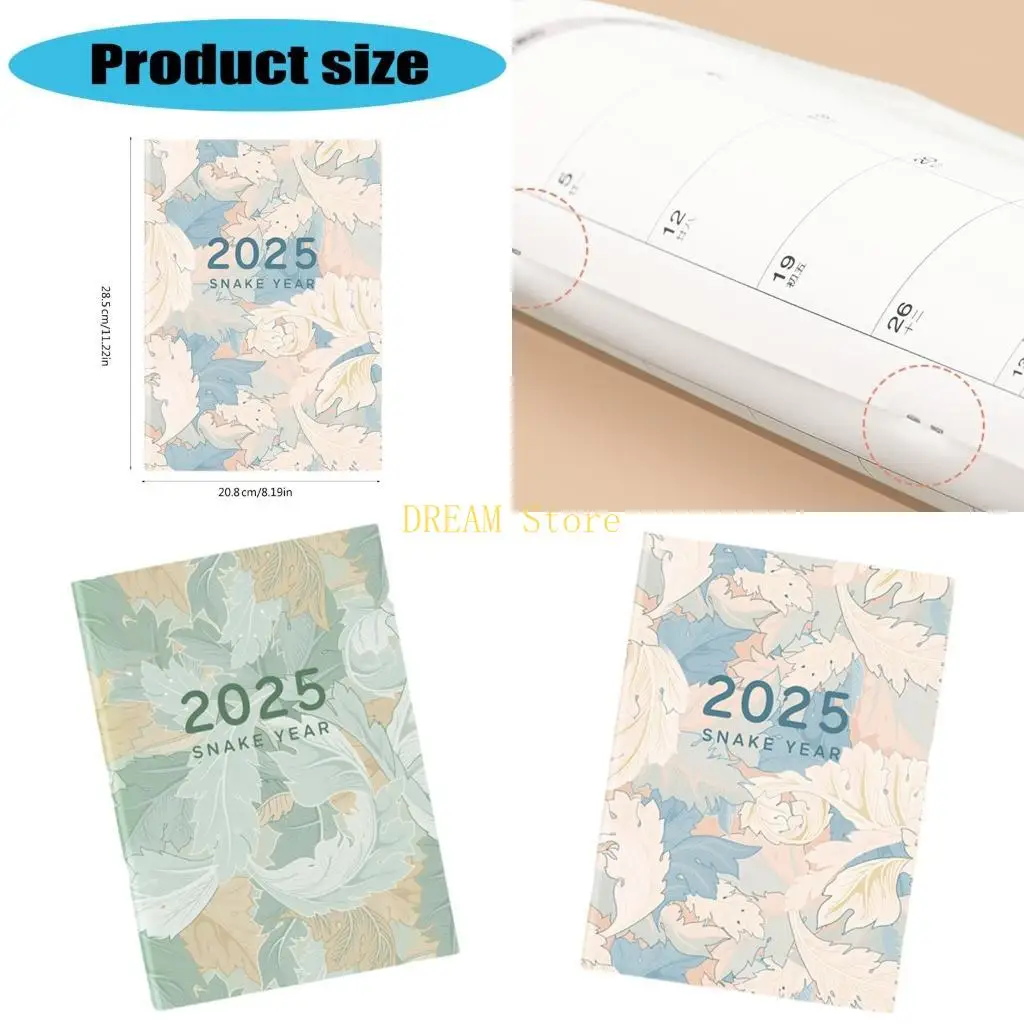 2025 Monthly Planner Letter Size Planner Notebook Budget Notepads 8x11.2In Softcover Planner Notebook 24 Sheets Dated best sale