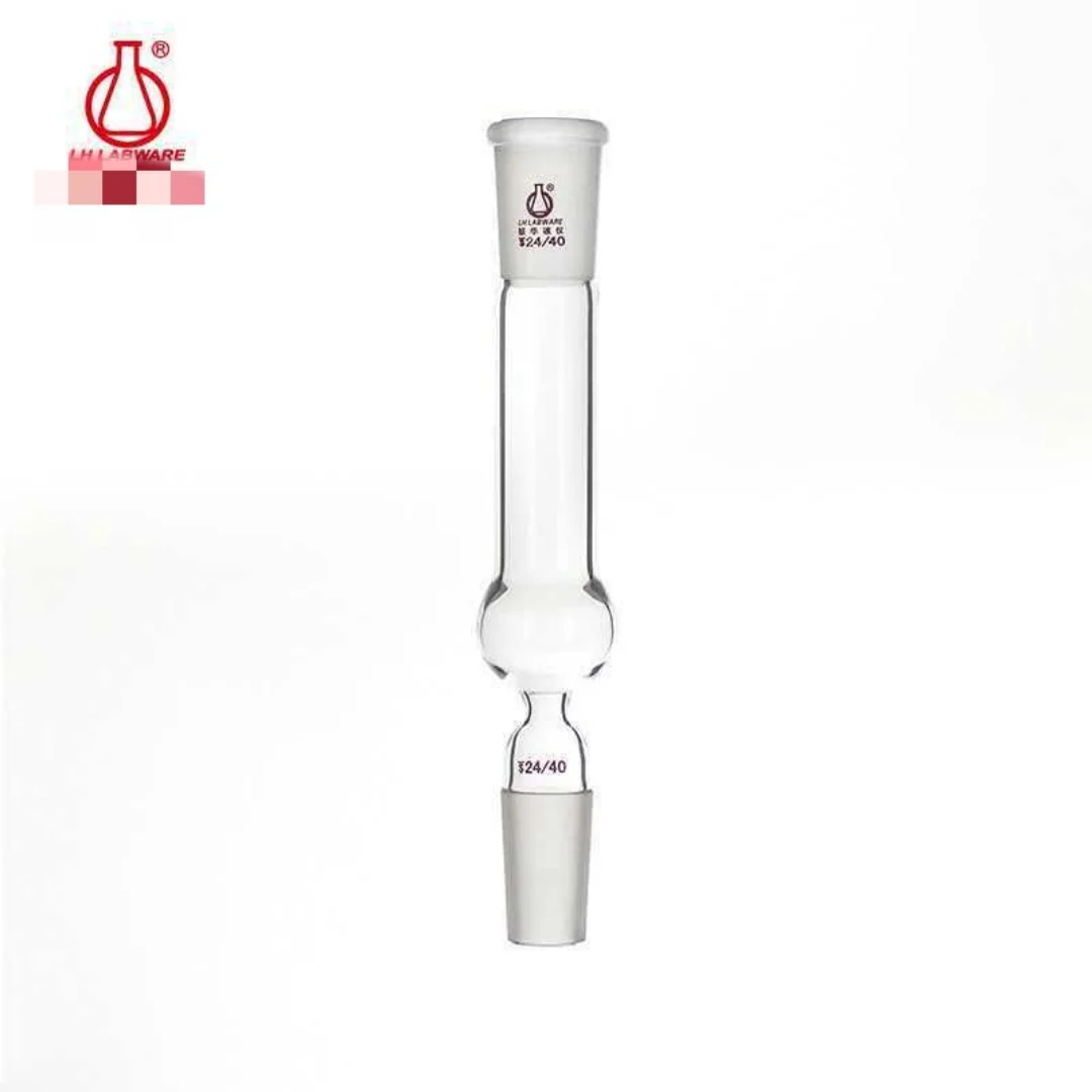 Glass drying tube, straight drying tube, ports 14/19/24/29, LH-591-D laboratory equipment