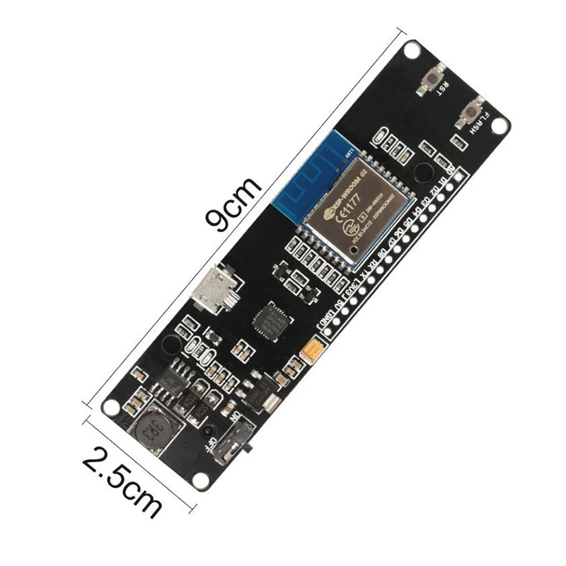 WeMos D1 ESP-Wroom-02 ESP8266 Nodemcu WiFi Module With 18650 Battery Charging