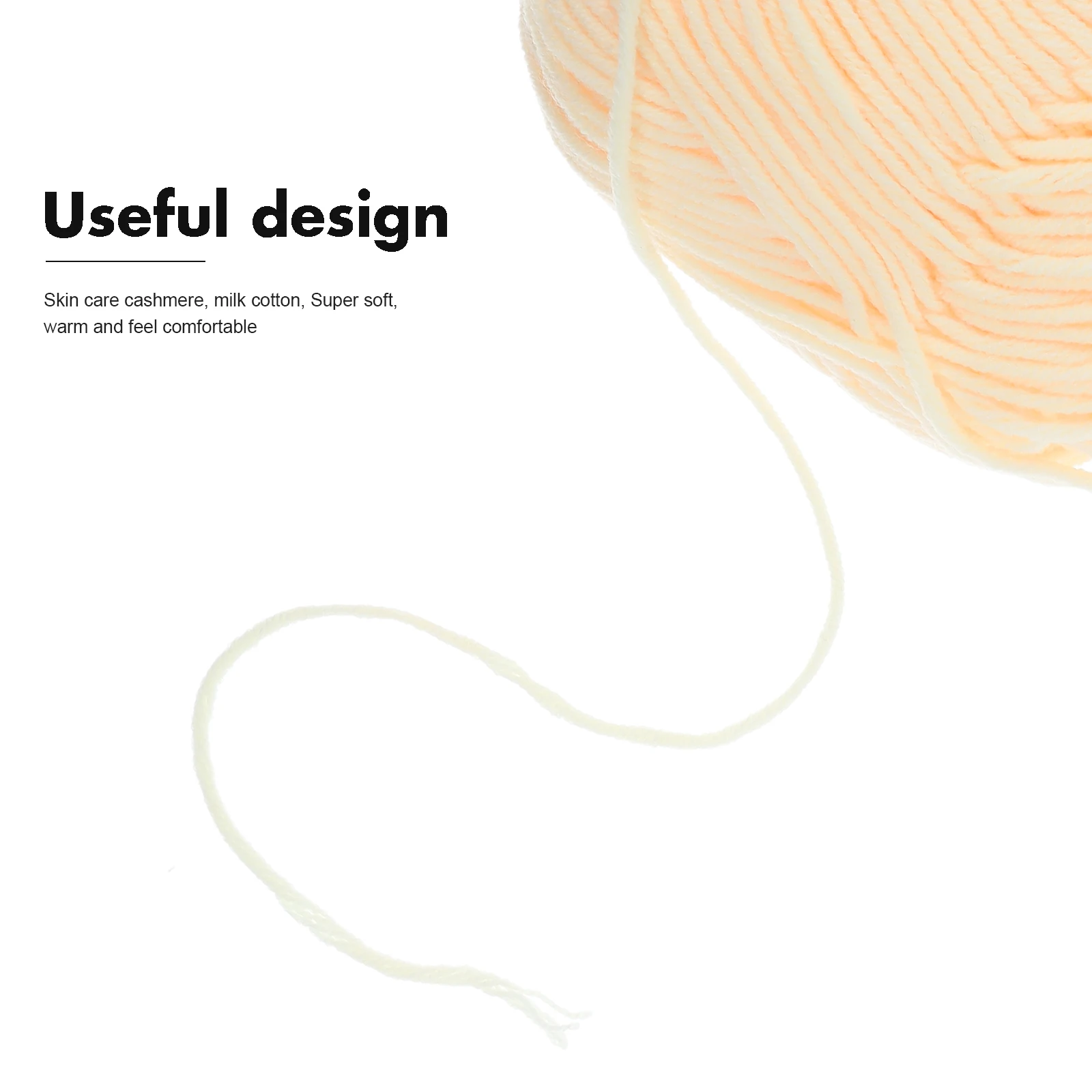 

50 G Yarn Milk Cotton Crochet for Clothes Slub Bulky Thick Knitting Office