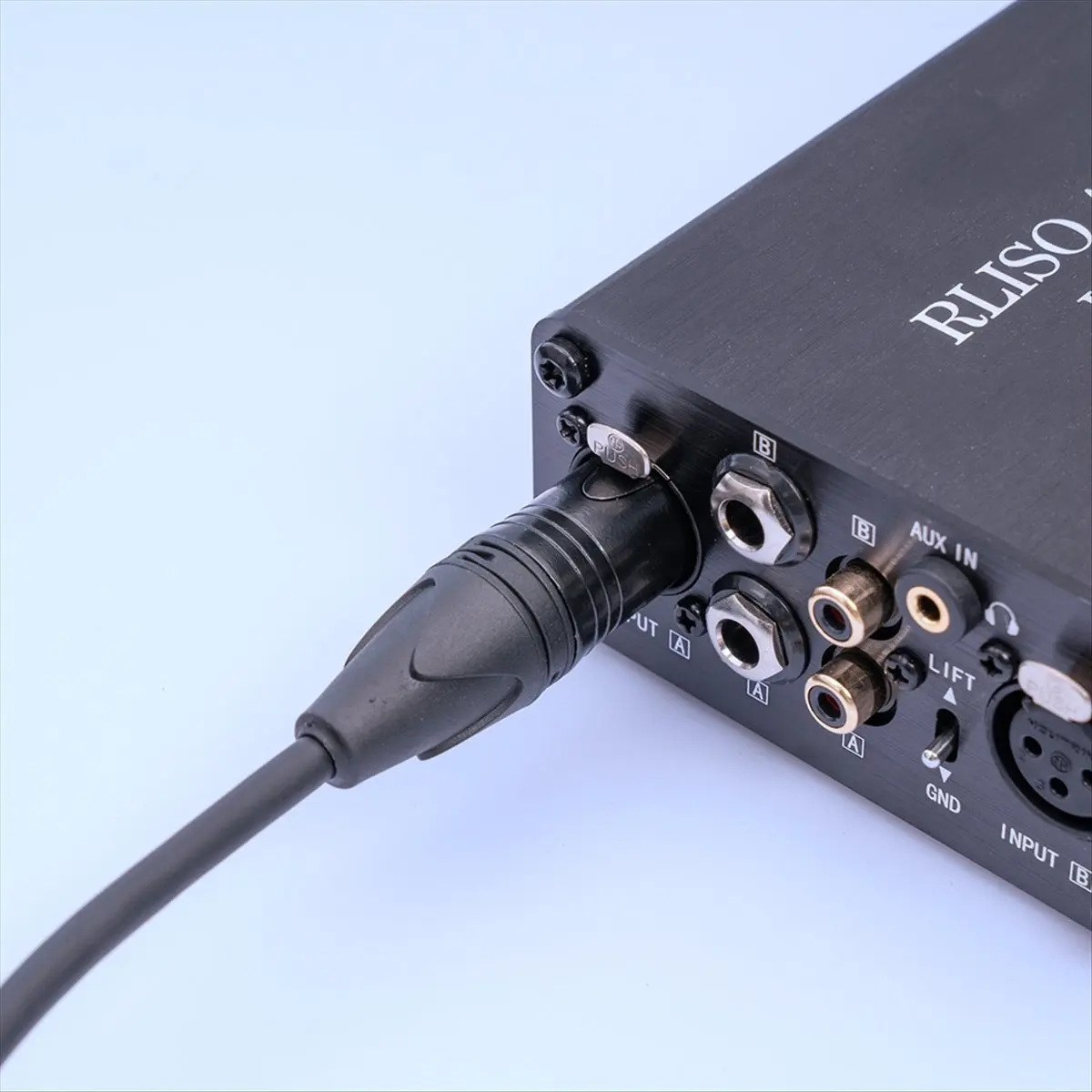 &A23G& 6.35mm to XLR Jack Audio Cable 6.35mm (1/4In) Male to 3 PIN XLR Male Balanced Interface Cable for Microphone, 1.8 Meter