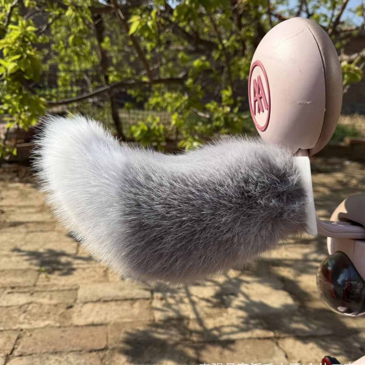 Sound Activated Remote Control Electric Plush Tail Self-adhesive Rechargeable Wobble Tail For Car Party Cosplay Costume Accessor