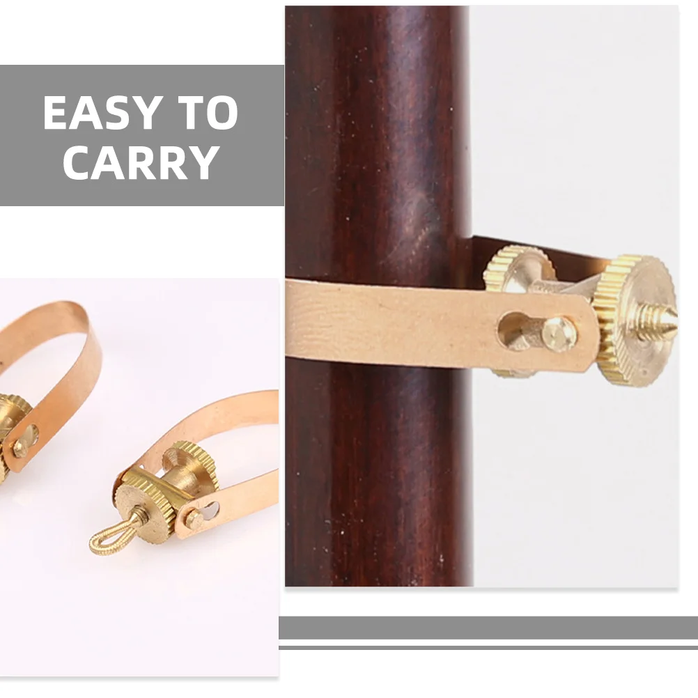 3 قطعة معدنية Erhu غرامة المستقبلون سلسلة الملحقات ضبط دقيق أجزاء متينة مناسبة لتسجيلات ممارسة العروض