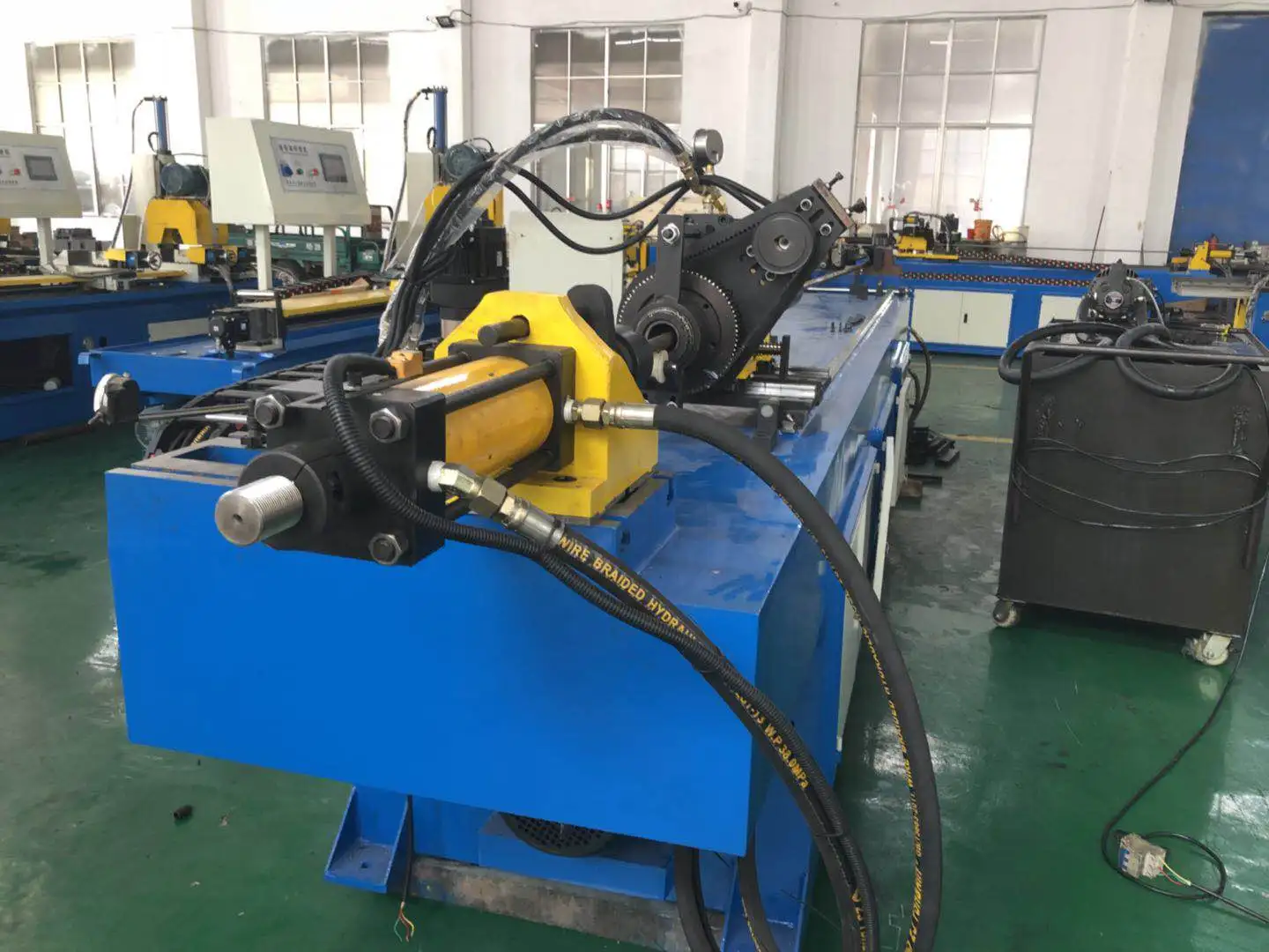 Rohr- und Rohrbiegemaschinen Legierung 75CNC Rohrbiegemaschine mit großem Durchmesser