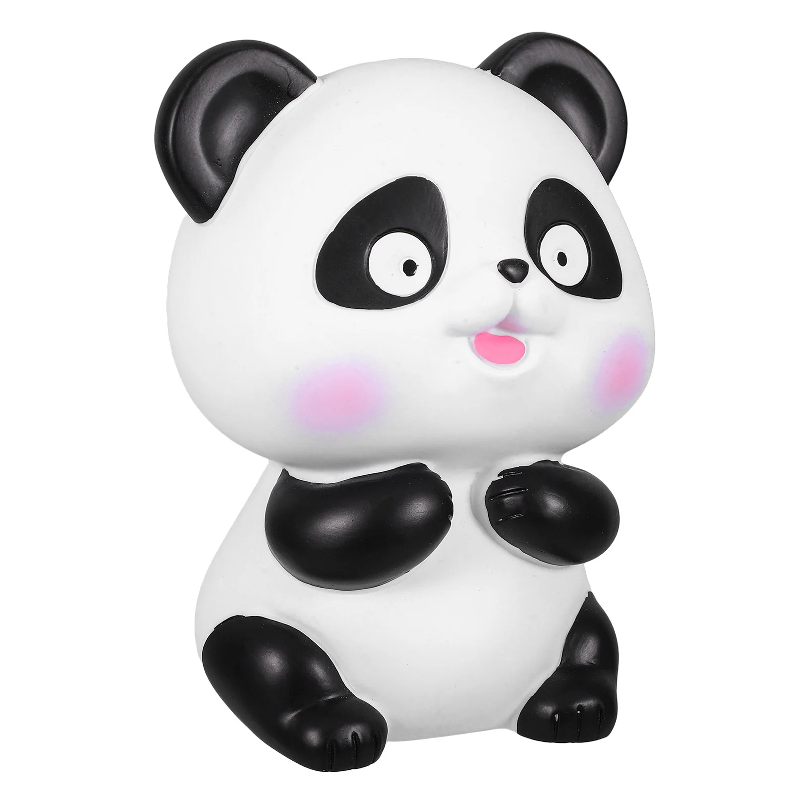 Cartoon Panda Money Saving Pot Shatterproof Coin Bank Large Capacity Animal Piggy Bank Kids Room Coin Saving Jar