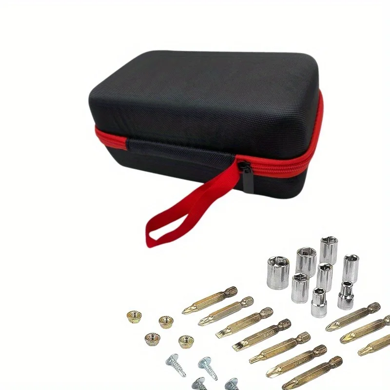 1pc EVA Material Heavy Duty Multi-function Tool Organizer, Equipped with Reliable Metal Zippers to Protect Your Favorite Equipme