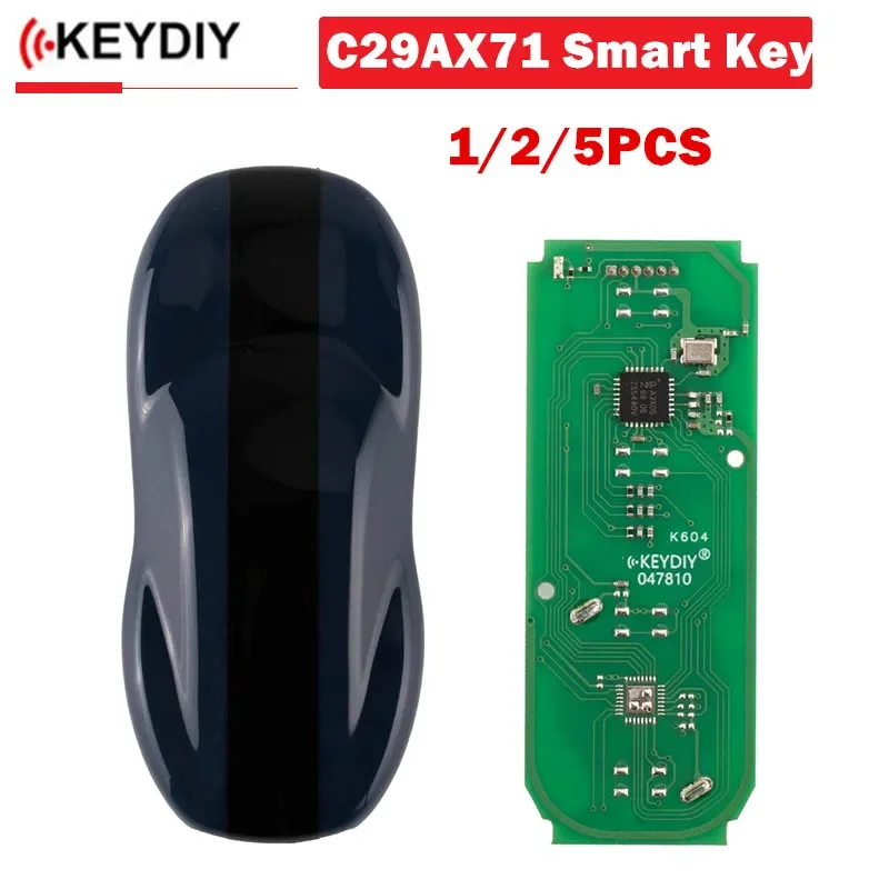

KEYDIY C29AX71 Smart Key Titanium Gray Color Without Buttons with NCF29A1, NCF29A2, NCF29A3, NCF29A4, NCF2953, NCF2954