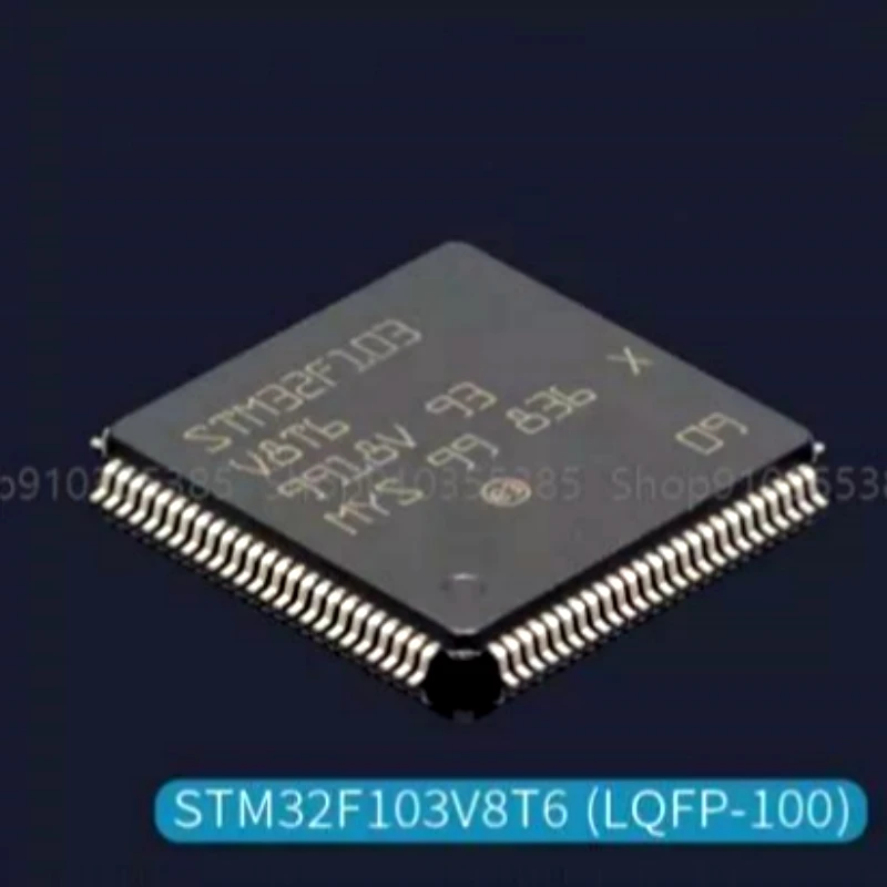 10PCS New STM32F103V8T6 QFP-100 32-bit microcontroller chip