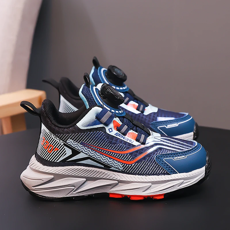 

Summer Shock-absorbing Childrens Sports Shoes Flexible and Breathable Lightweight Running Shoes Outdoor Soft Daily Casual Shoes
