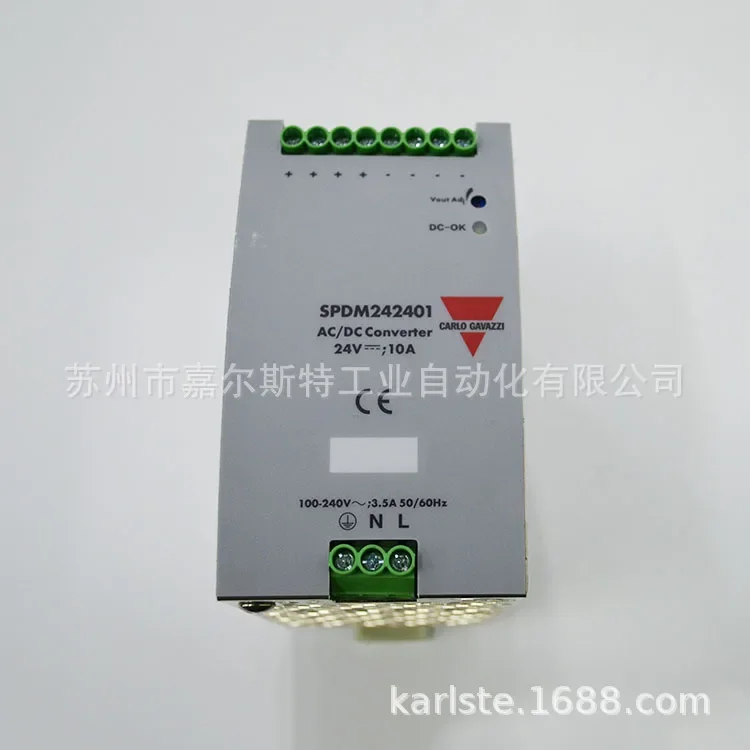 2026 [Genuine Guarantee] SPDM242401 Swiss Jiale CARLO GAVAZZI Switching Power Supply, False One Penalty Ten