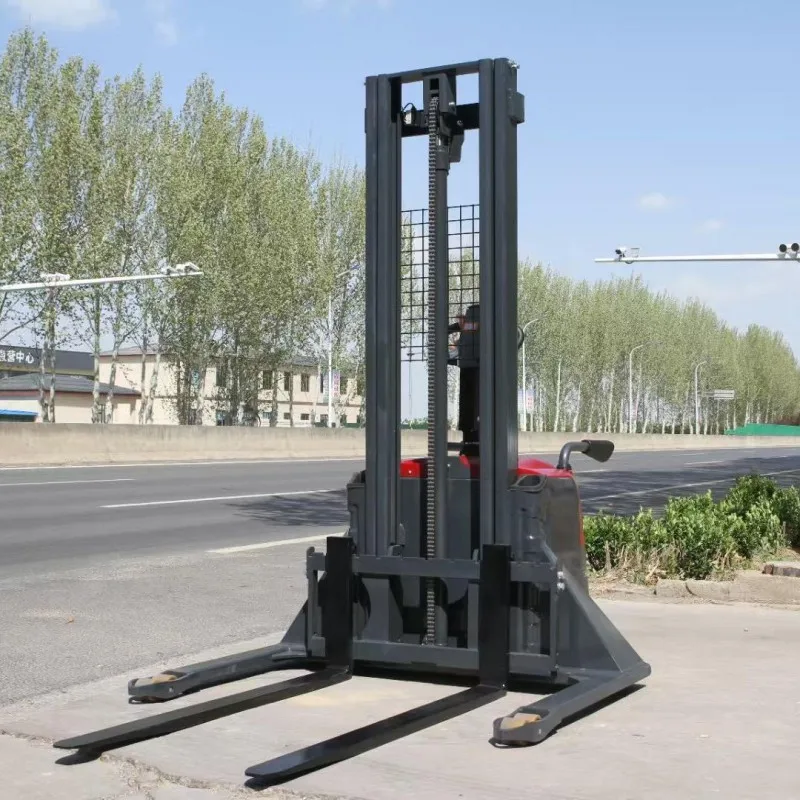 CDD15 1.5T Lead-Acid AC-Powered Electric Pallet Stacker Solid/Polyurethane Tires Indoor/Outdoor Use High-Torque 48V