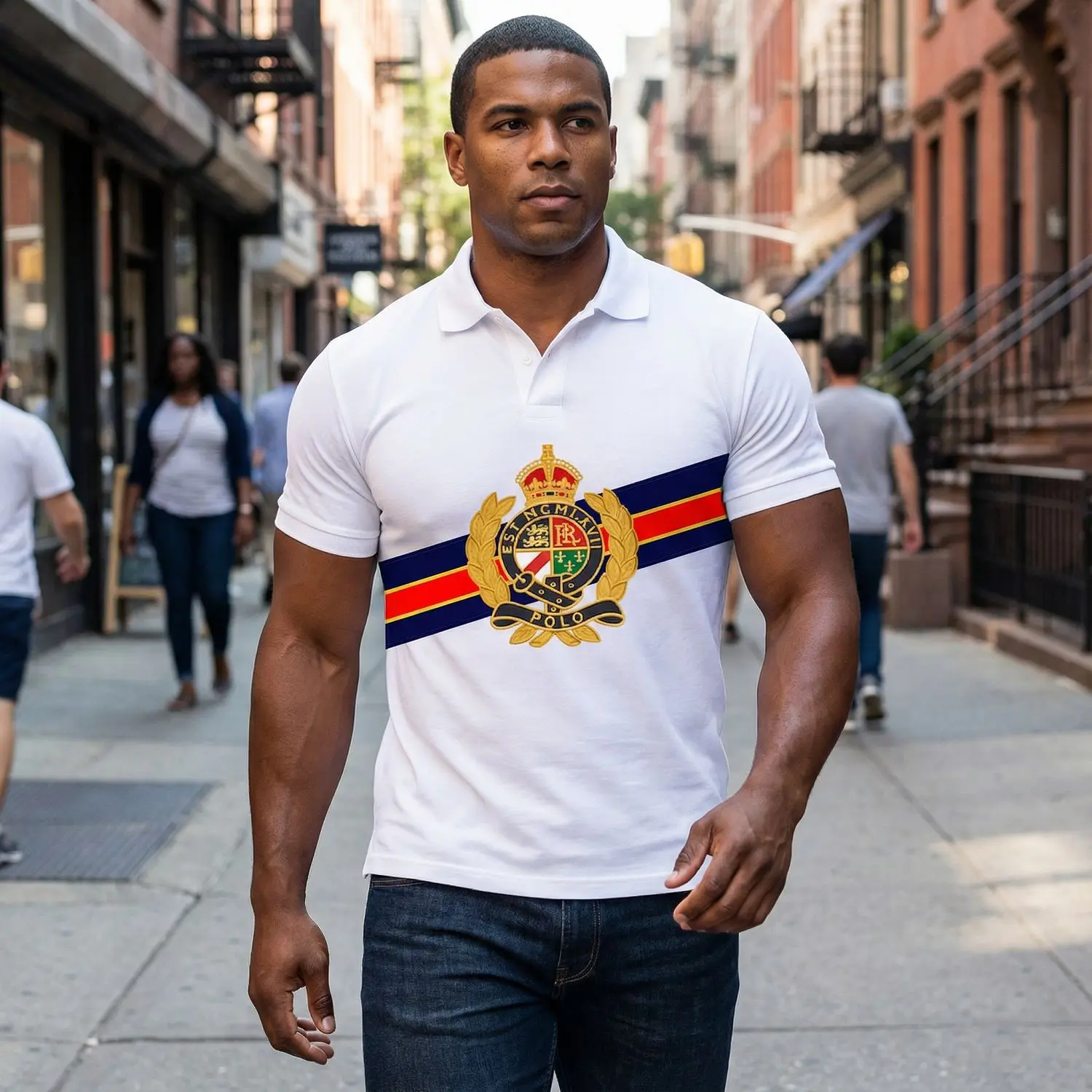 New Arrivals Men's Polo Shirt Classic Breathable 100% Cotton Collar T-shirts Man Plus US Size Clothing xs-7xl — купить у AliExpress WW