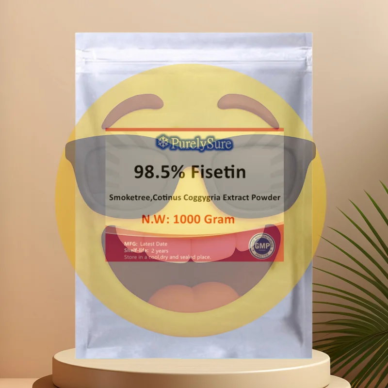 Hot koop 50g-100g Fisetin, Smoket ree Fise, CotinusCoggygria ExtPowder