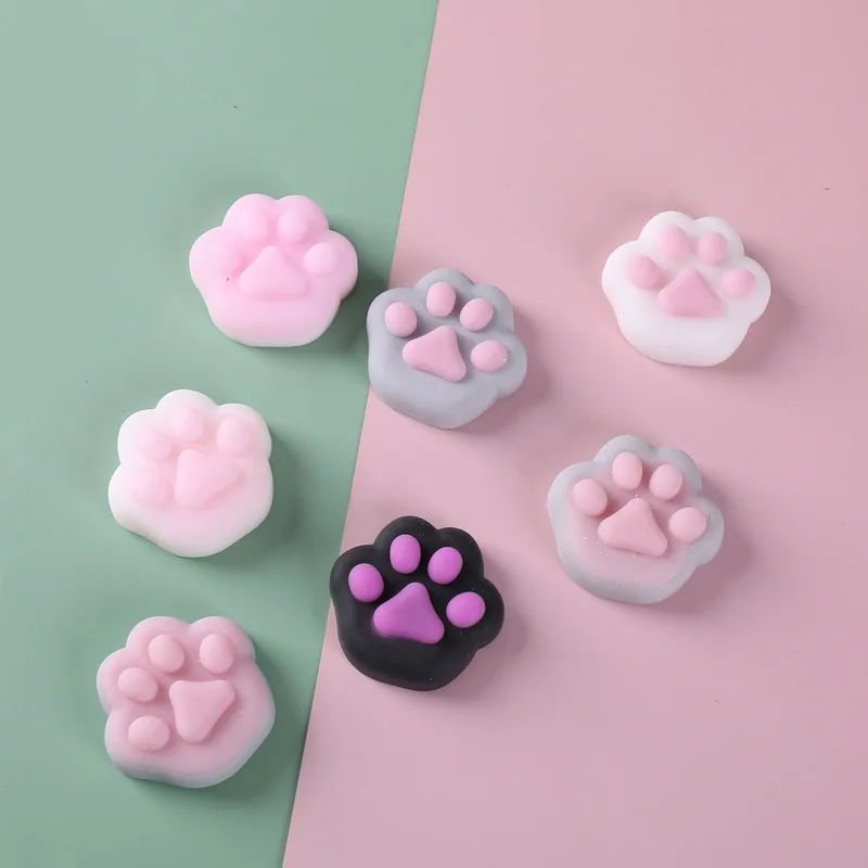 

Squishy Squeeze Toys Small Animal Cat Paw Toy Gifts for Kids Party Favors Mini Supper Cute Stress Relief Toy J54