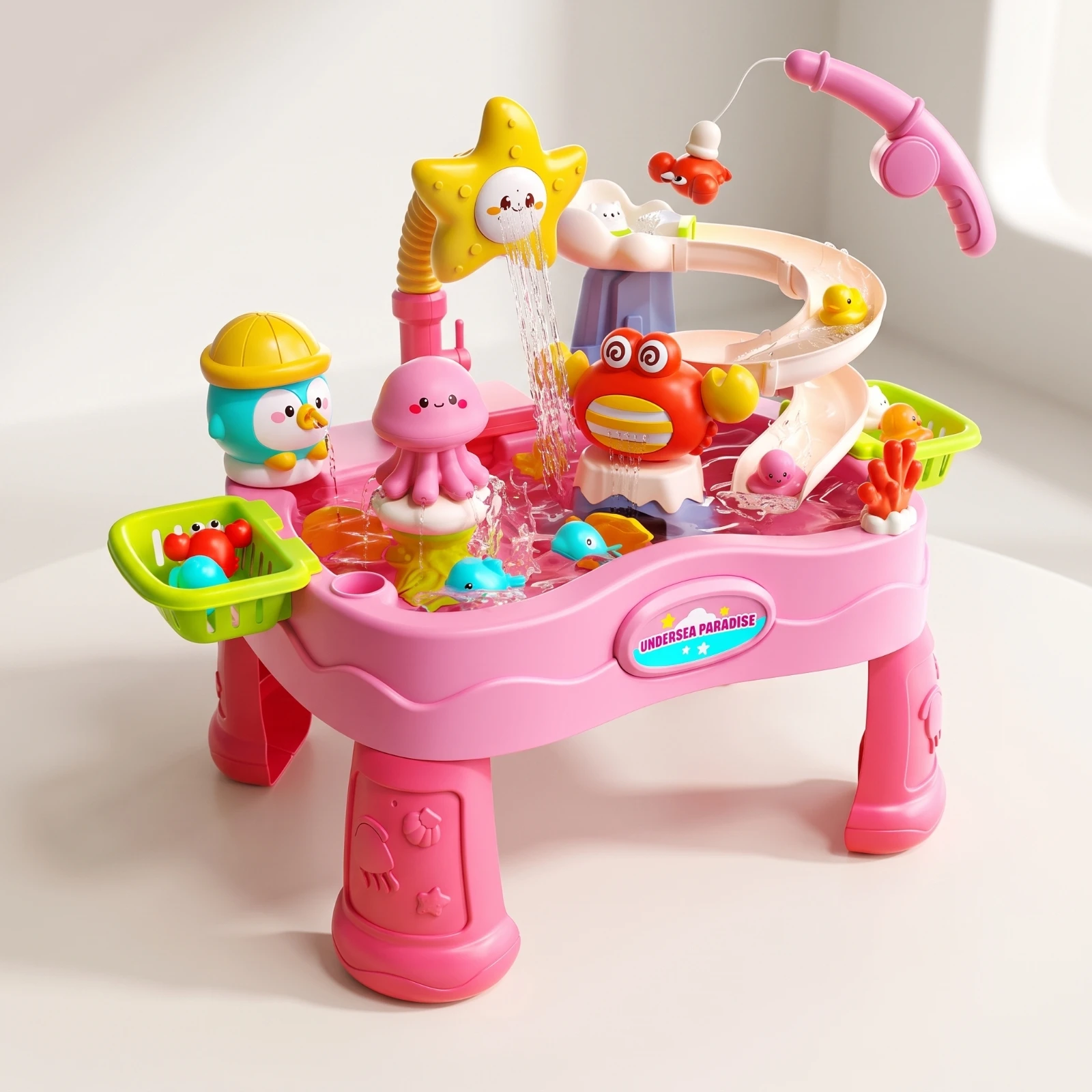 Children'S Outdoor - Table d'activités aquatiques extérieure avec jouet