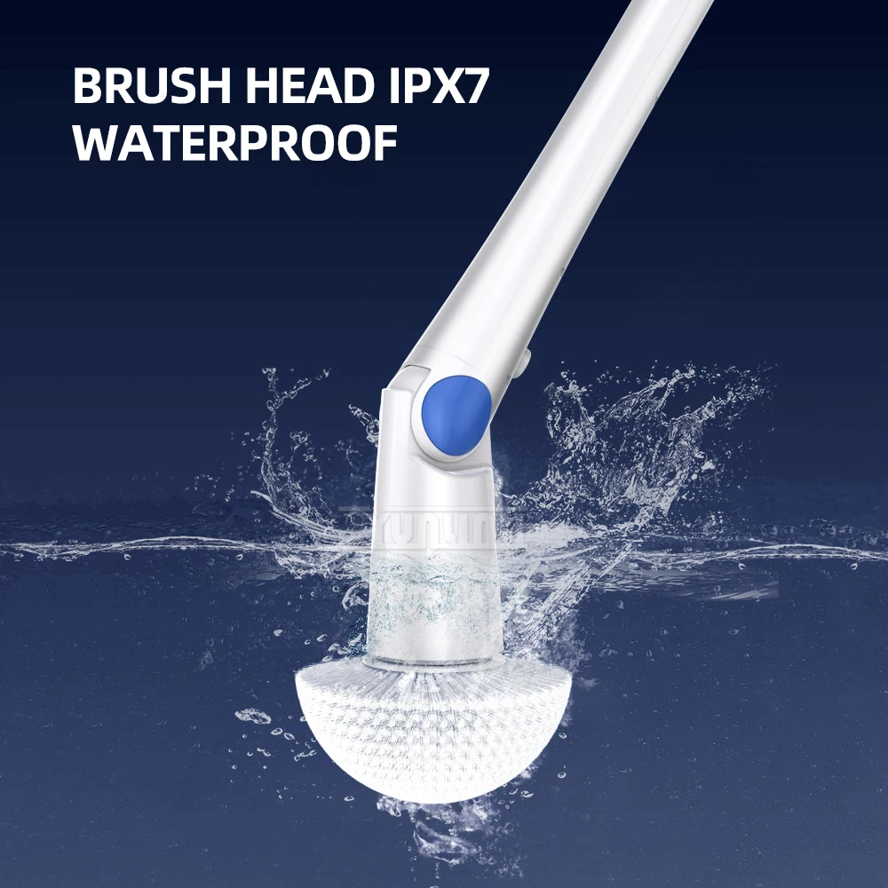새로운 도착무선 전기 청소 브러시 ​​휴대용 조절 각도 청소 도구