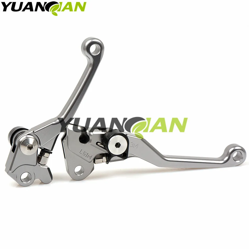 لياماها XT250X 2006-15 تريكر 04-15 DT230LANZA 1997-1999 الدراجة الترابية على الطرق الوعرة موتوكروس سباق CNC عتلات دواسة فرامل محورية #5