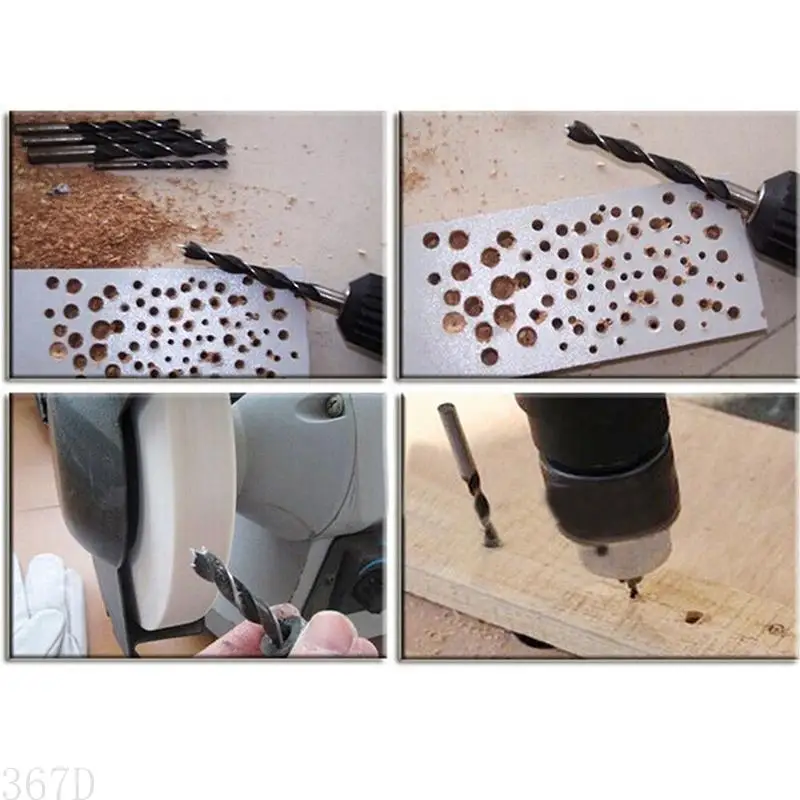 367d 8pcs/set 3mm-10mm hss gits набор для битов для деревообработки металлические деревянные инструменты новые