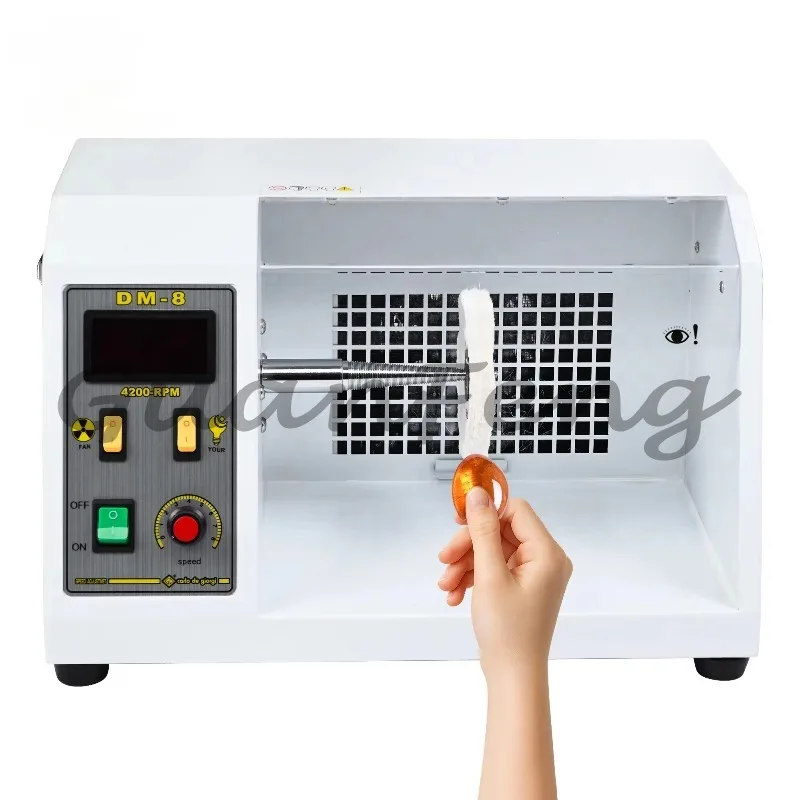 High Speed Frequency Conversion Bench Polisher, Strong Suction Jewelry Polisher for Watches, Watch Straps & Necklaces
