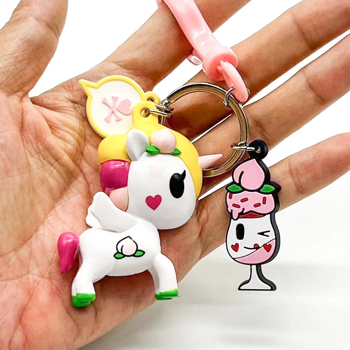 Tokidoki Kawaii Cute Unicorn Blind Box Keychain Pendant Doll Gifts Toy Model Anime Figures Collect Ornaments