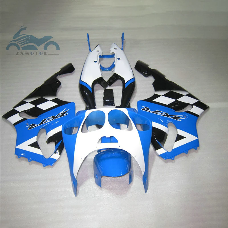 

Hotsale fullset fairing kits for KAWASAKI Ninja ZX7R 1996 1997 1998 2003 plastic fairings kit ZX 7R 96-03 blue white body parts