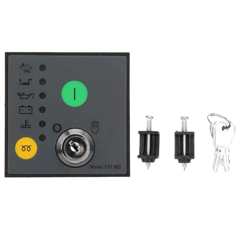 

Generator Controller Module, DSE701MS Plastic Control Panel Manual Start Module With LED Indicating, Microcomputer Control