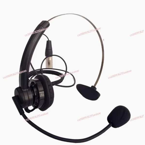Light Headband Headset with Microphone Intercom Headset XLR Connector 4 Pin /5pin for TELIKOU NE-11 Super  HD102/HD101