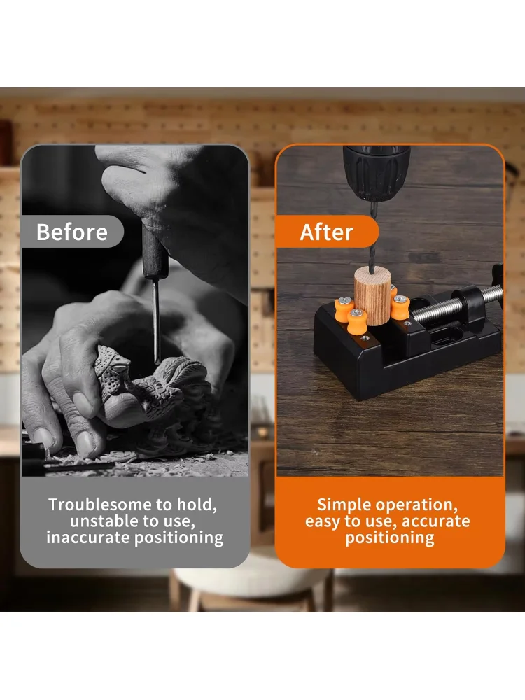 Mini Universal Flat Clamp with Parallel Table Pliers for Watch Repair, Sculpture Craftsmanship Jewelry