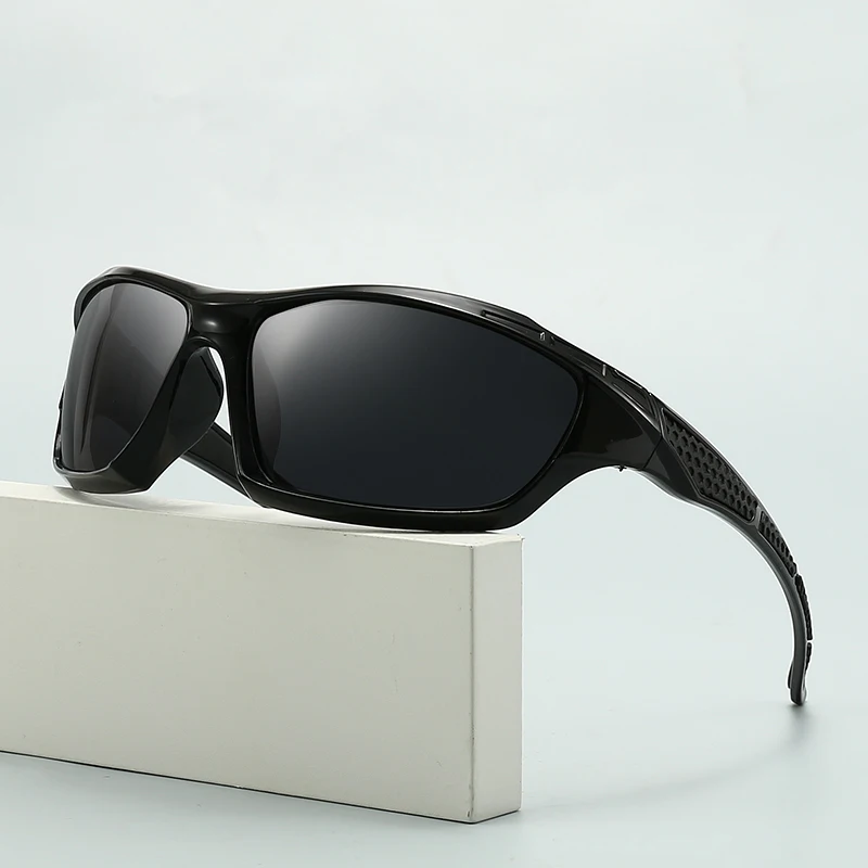 Polarisierte, winddichte, farbwechselnde Sport-Sonnenbrille für Herren und Damen, Spritzwassergeschützte Bergsteiger-Outdoor-Brille 3253