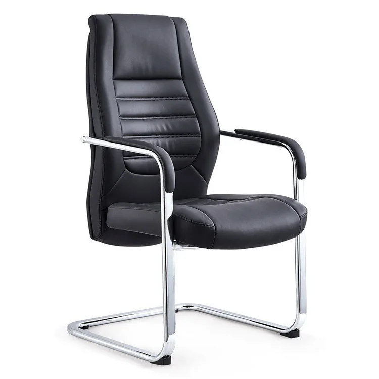

-For Backrest Sedentary Lifting Mobile Office Boss Chair Supervisor Manager Black Class Chair Computer Chair Household Swive&